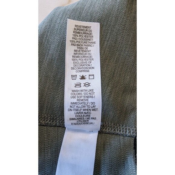 Women's Nike Dri-Fit Medium Support Racerback Sports Bra Size Small Color Gray - Picture 5 of 6